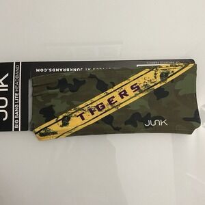 Junk Brands Headband‎ Big Bang Lite LSU Tigers Camo Made In U.S.A. NEW